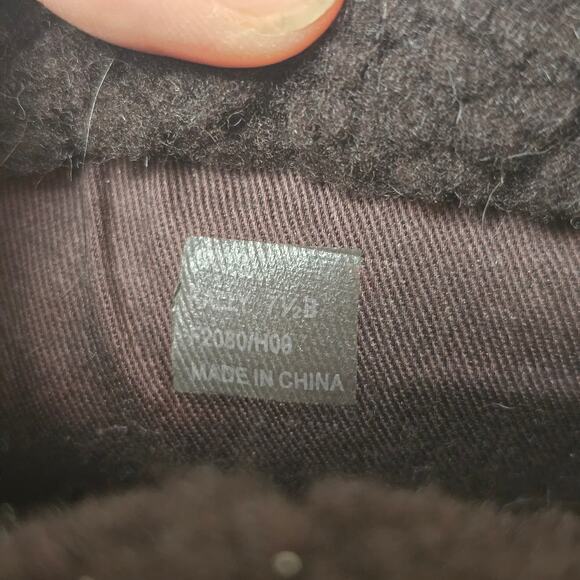 Coach Kally Winter Boots Brown Suede & Shearling Uppers Size 7.5 - Picture 6 of 6